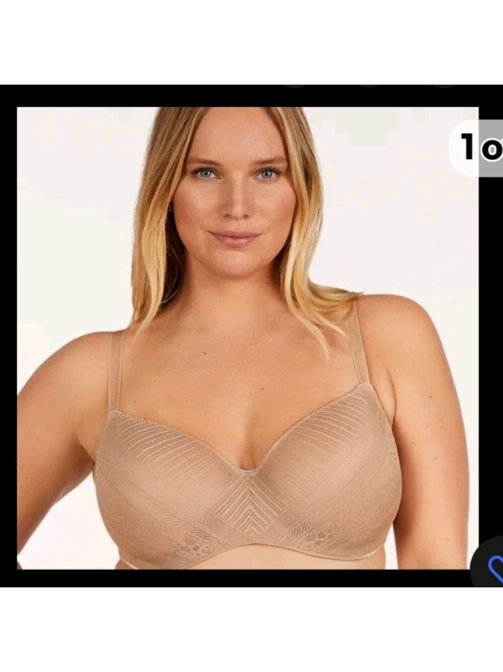 NEW Thirdlove Nude Everyday Lace T-Shirt Bra 40F 40DDD